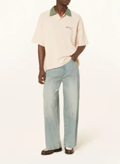 Strick-Poloshirt