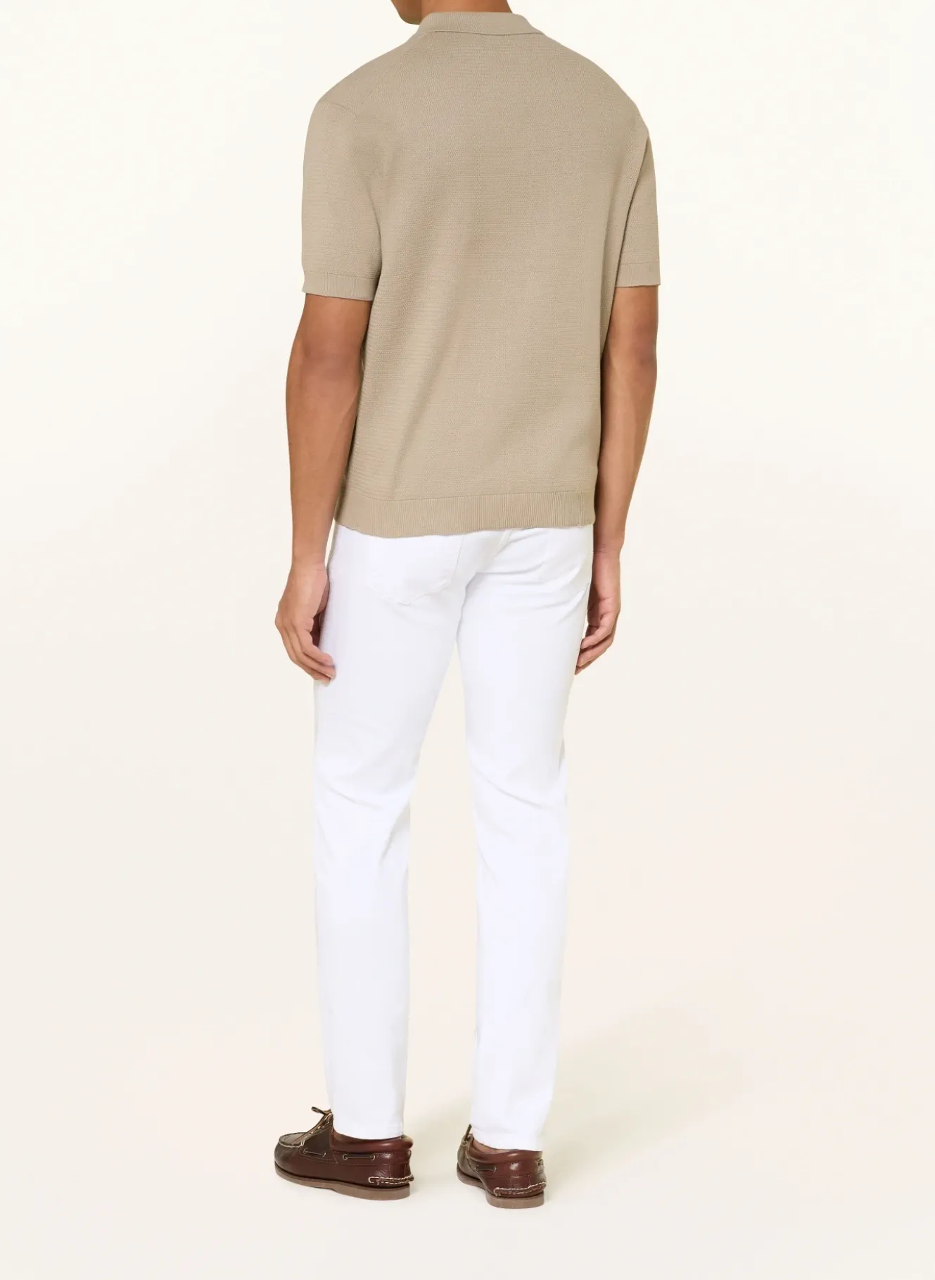 Strick-Poloshirt