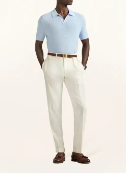 Strick-Poloshirt
