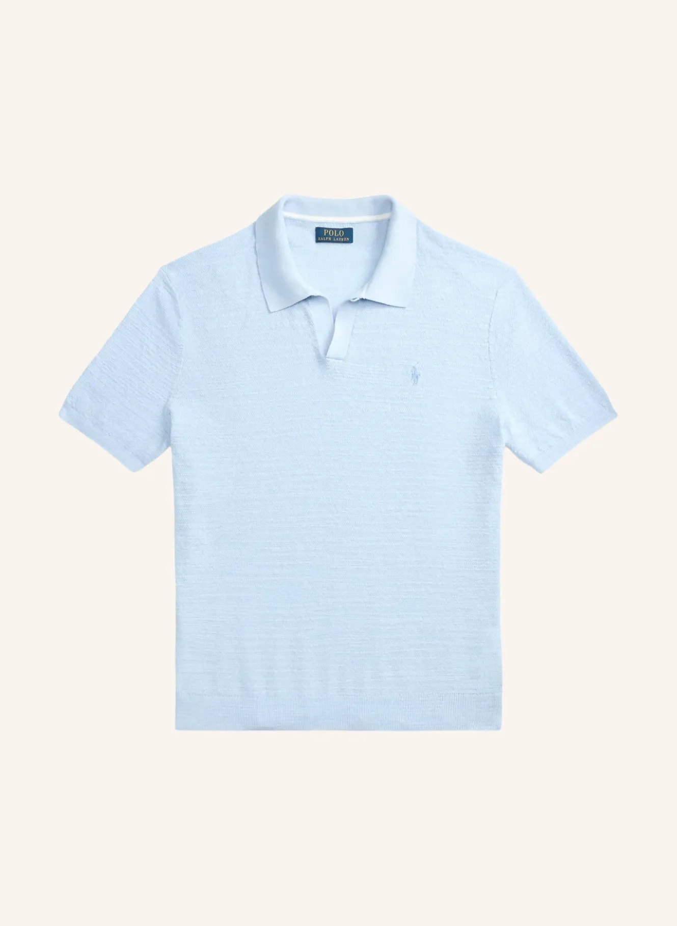 Strick-Poloshirt