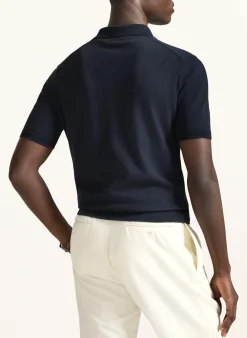 Strick-Poloshirt