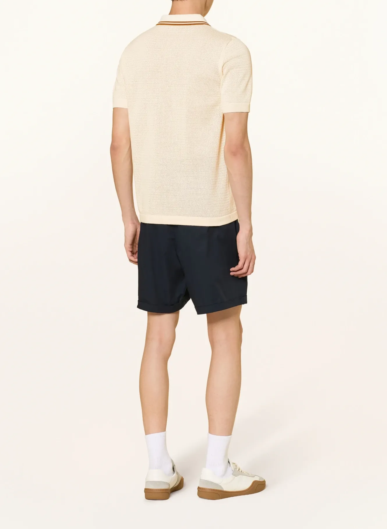 Strick-Poloshirt