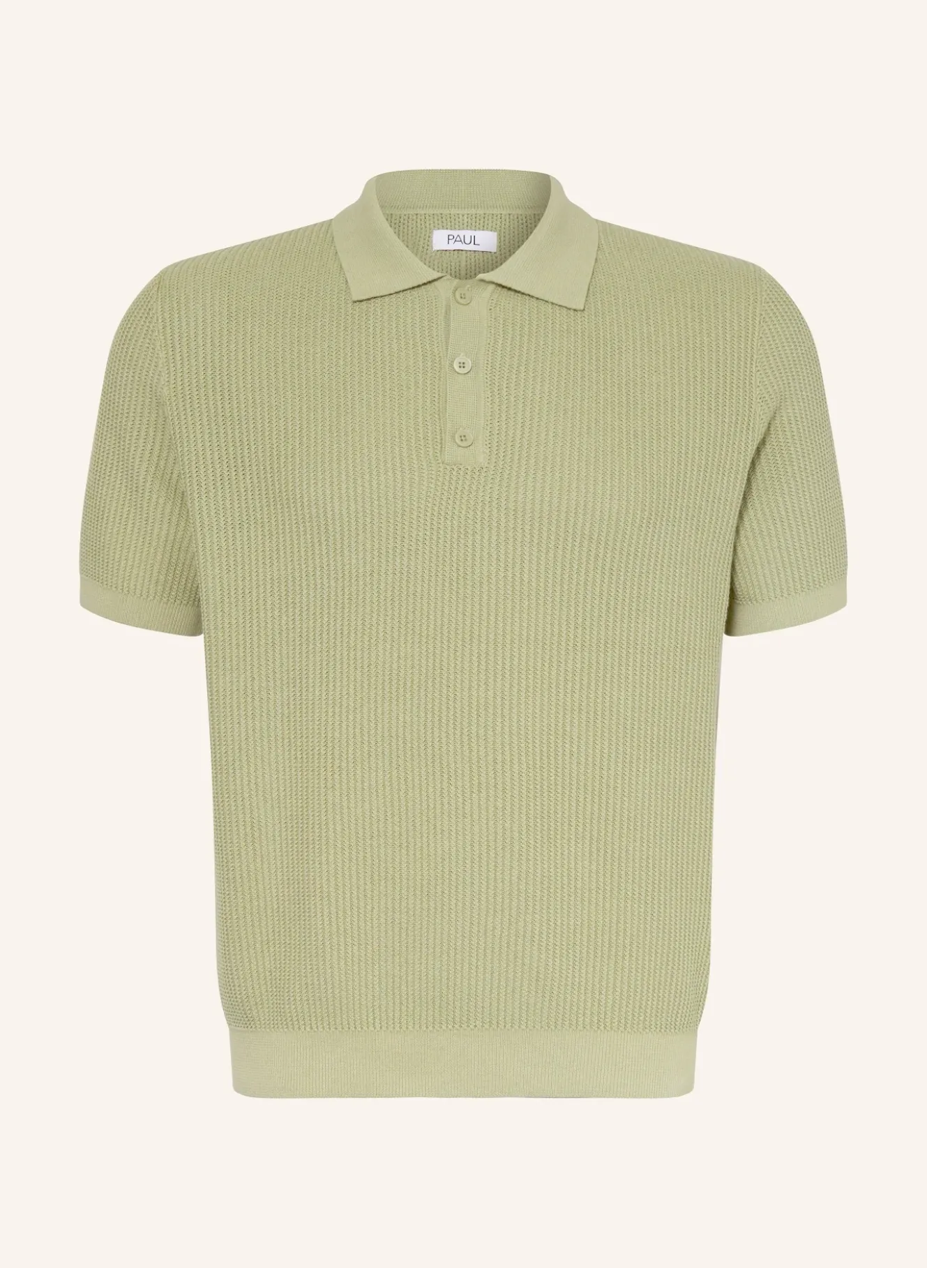 Strick-Poloshirt
