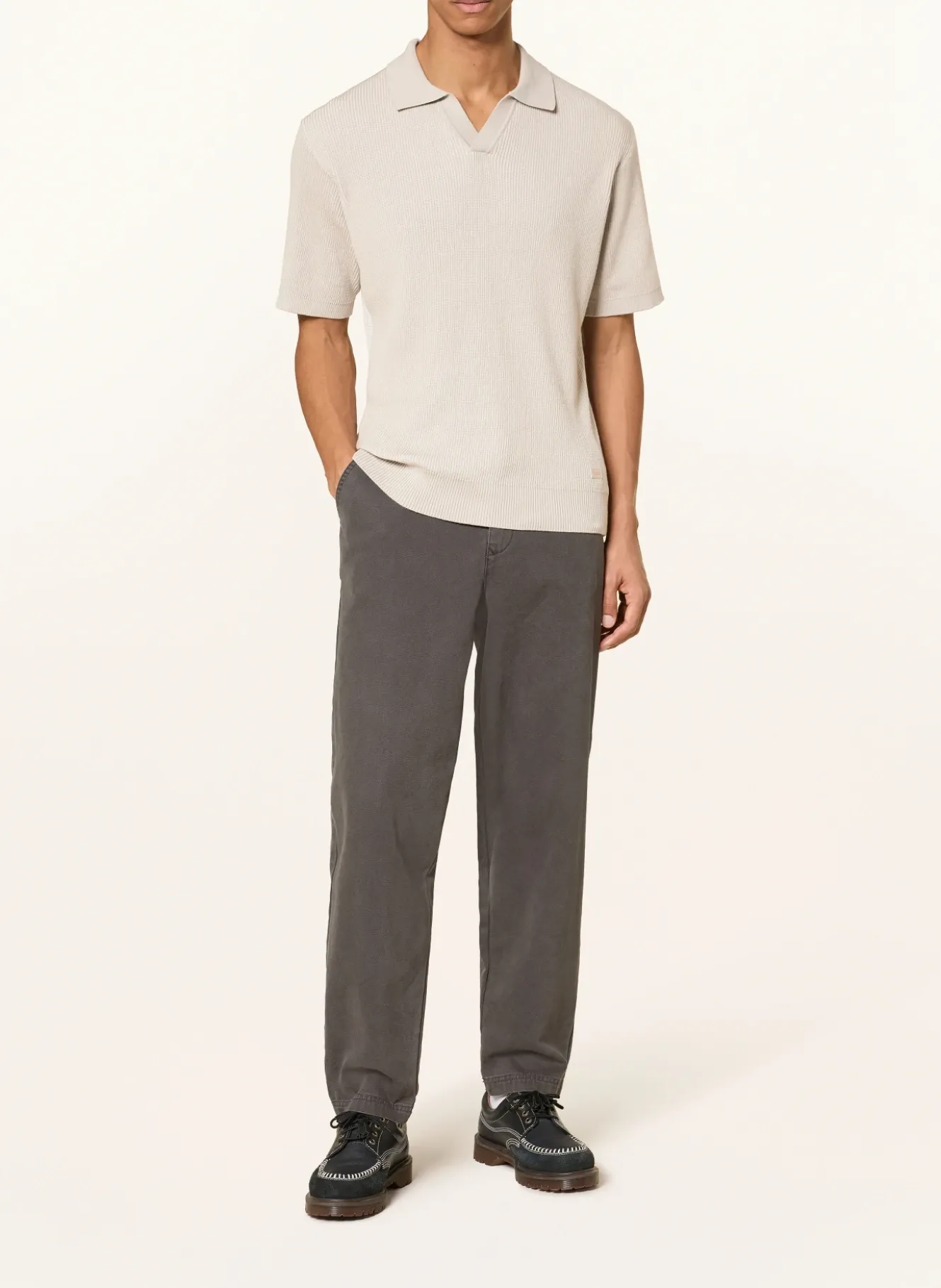Strick-Poloshirt ARAVOLO