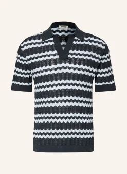 Strick-Poloshirt LAURENZZO Regular Fit