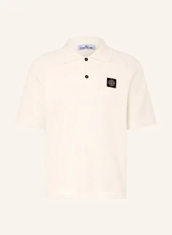 Strick-Poloshirt Loose Fit