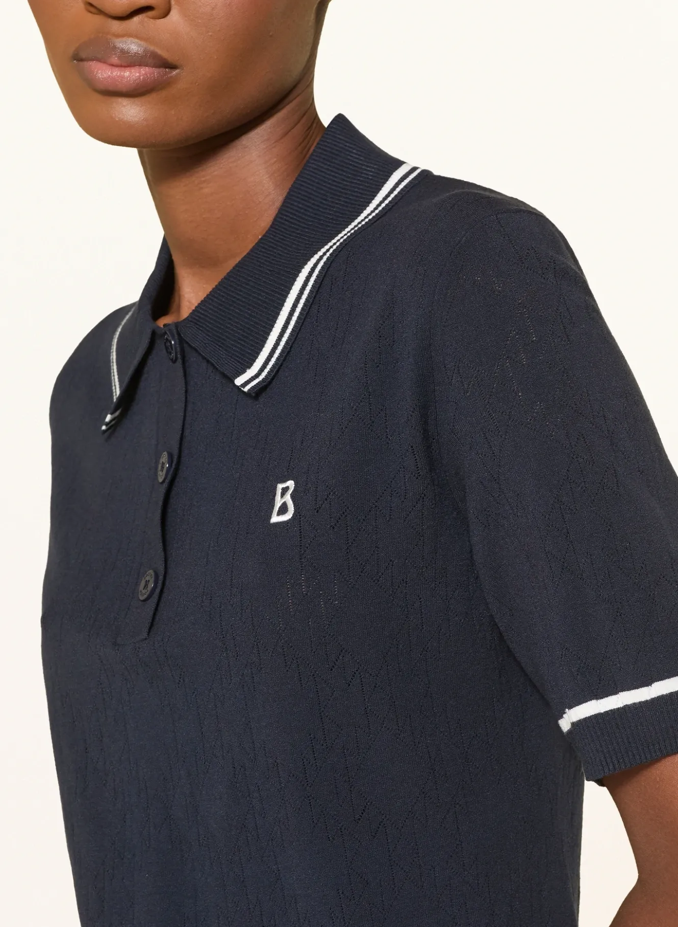 Strick-Poloshirt MANDY