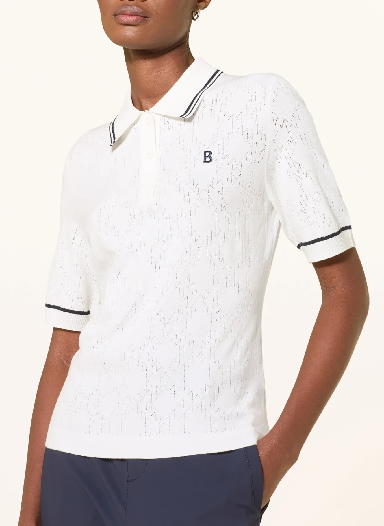 Strick-Poloshirt MANDY