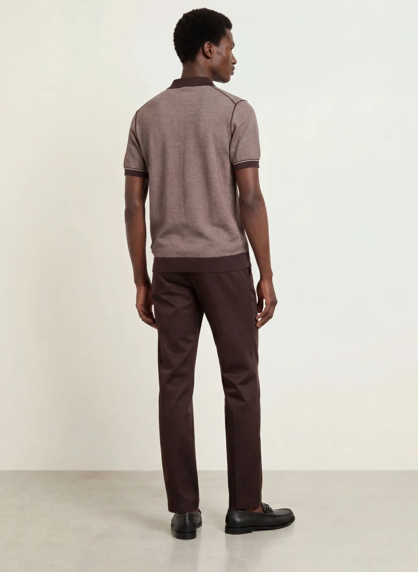 Strick-Poloshirt NARCISO