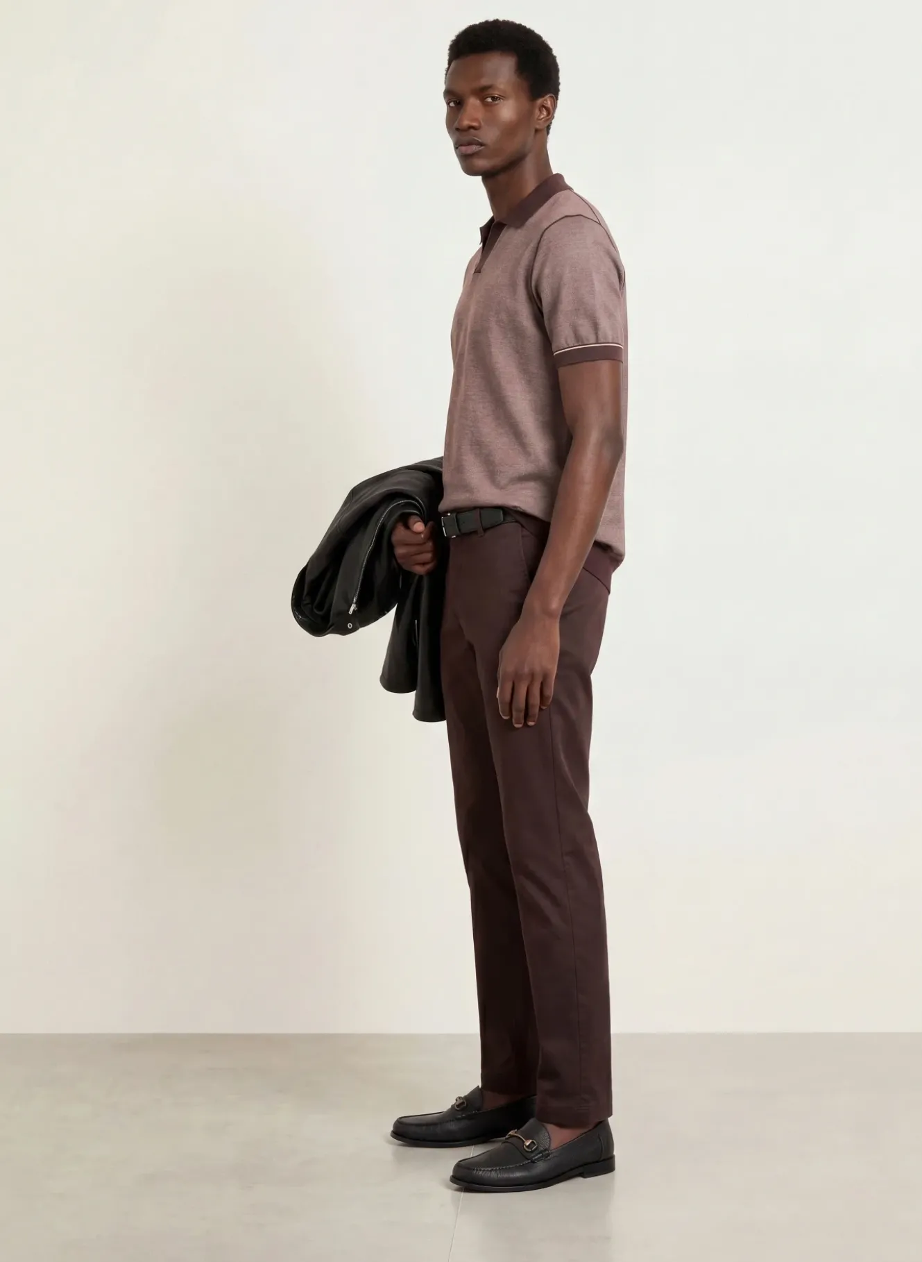 Strick-Poloshirt NARCISO