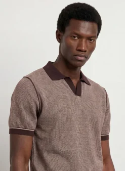 Strick-Poloshirt NARCISO