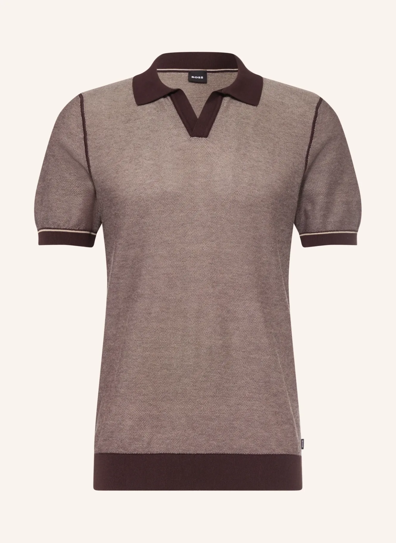 Strick-Poloshirt NARCISO