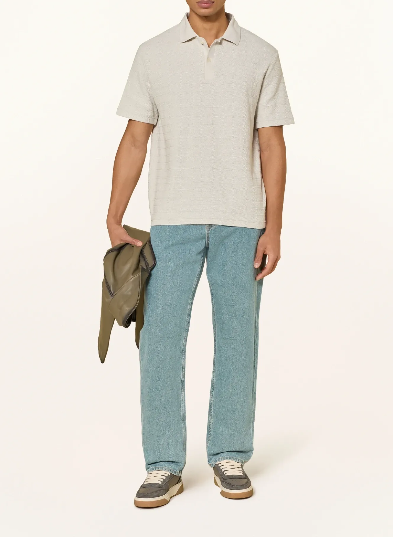 Strick-Poloshirt SAJASE
