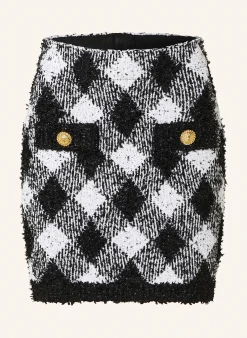 Strickrock mit Glitzergarn