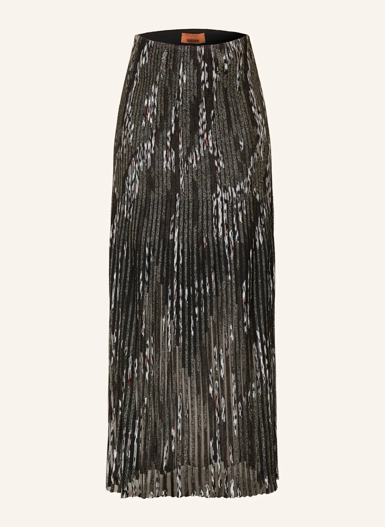 Strickrock mit Glitzergarn