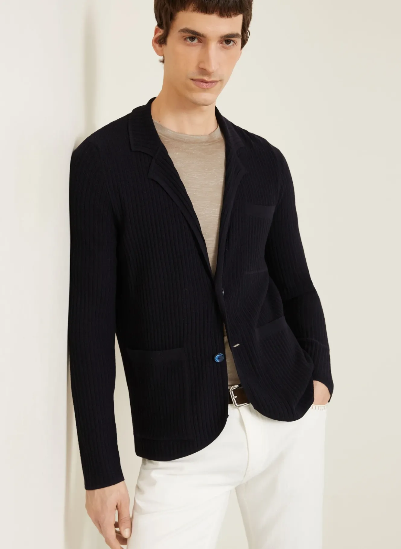 Stricksakko Regular Fit