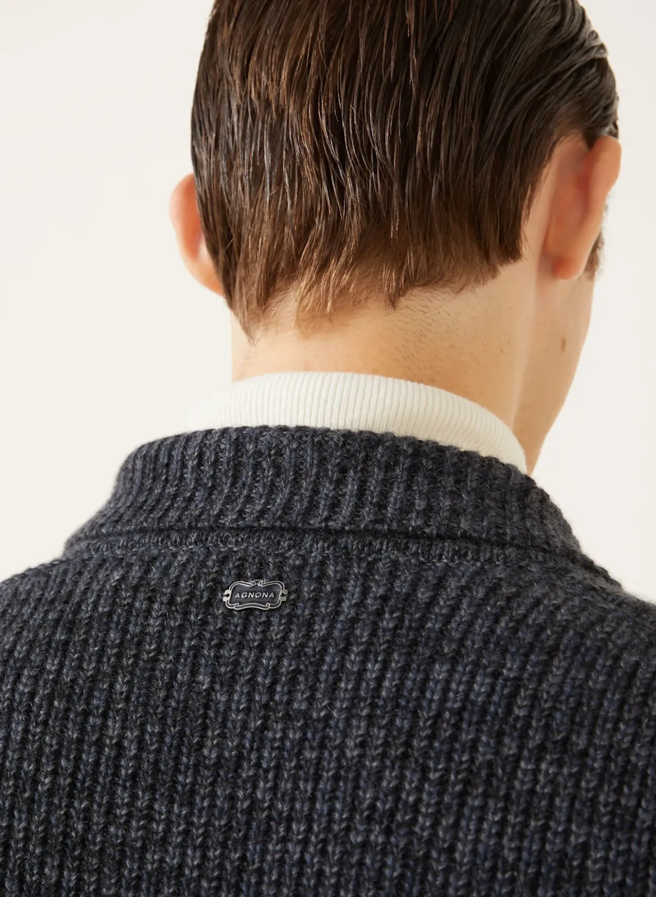 Stricksakko Regular Fit aus Cashmere