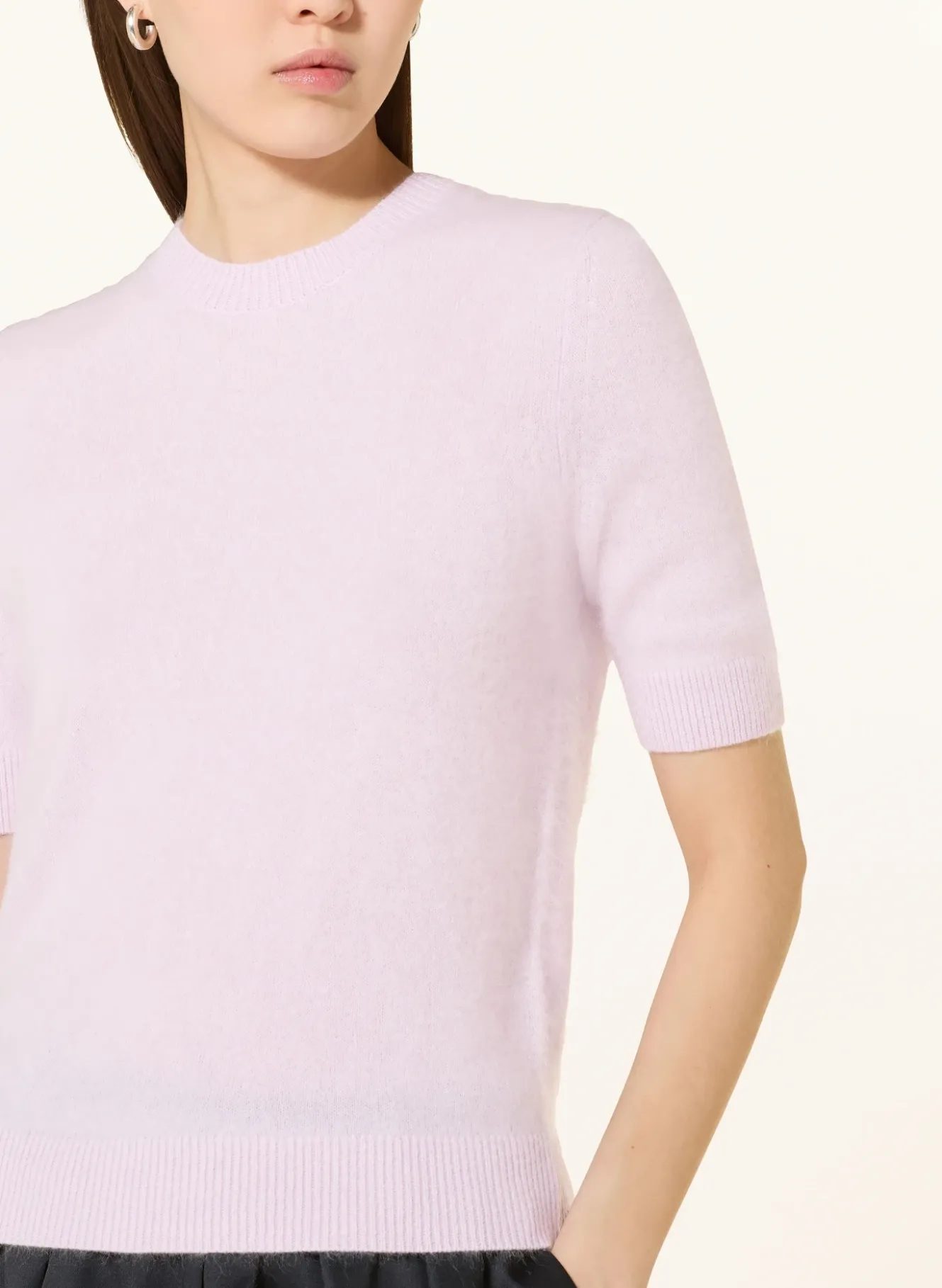 Strickshirt FLUFFY STATEMENTS mit Cashmere