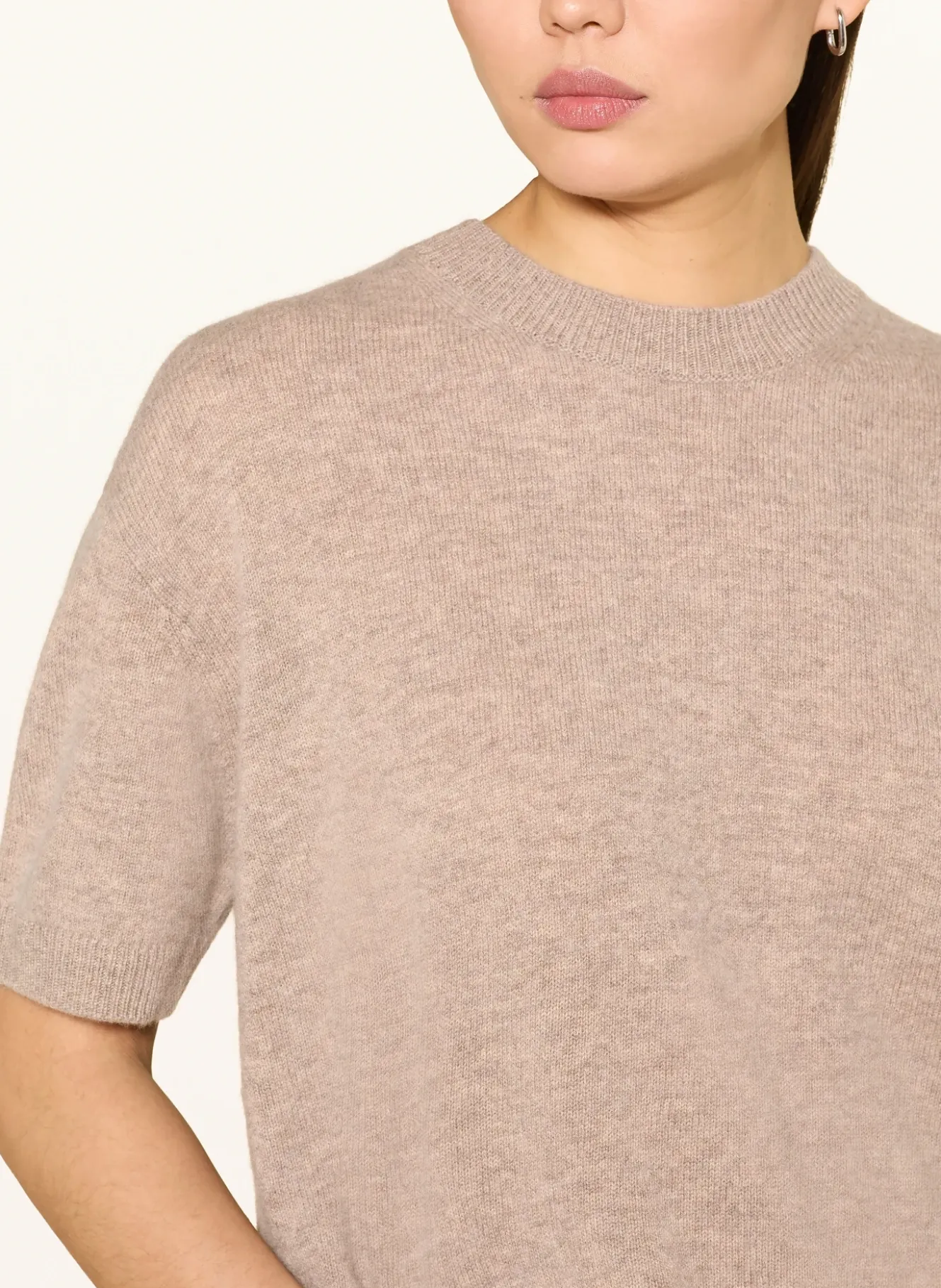 Strickshirt mit Cashmere