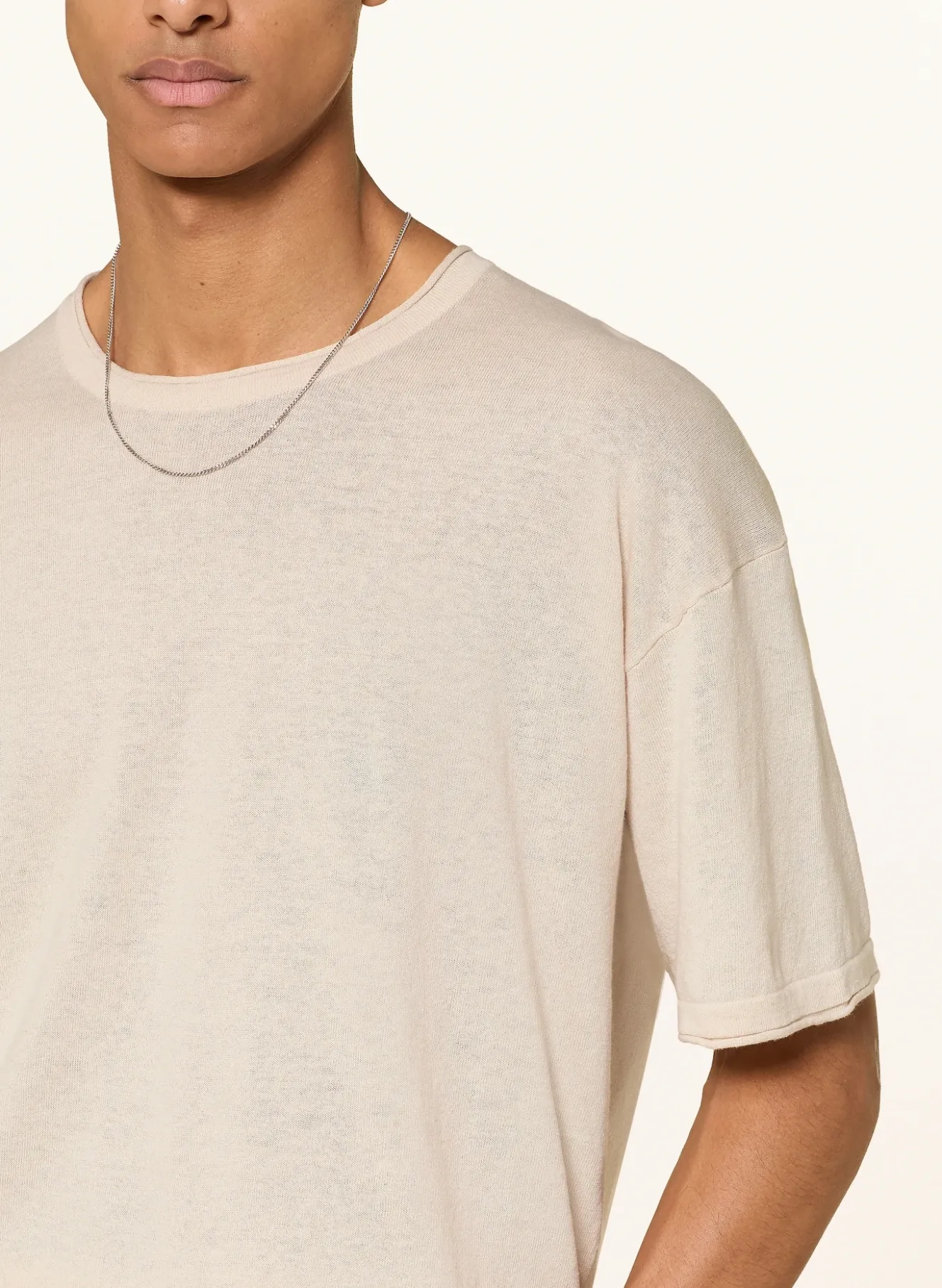Strickshirt RYAN mit Leinen