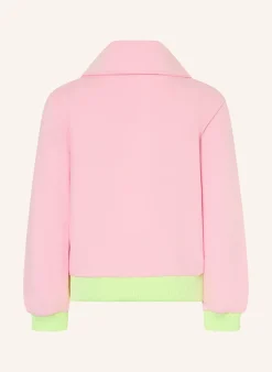 Sweatjacke mit Pailletten