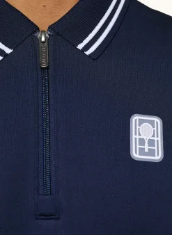 Sweat-Poloshirt