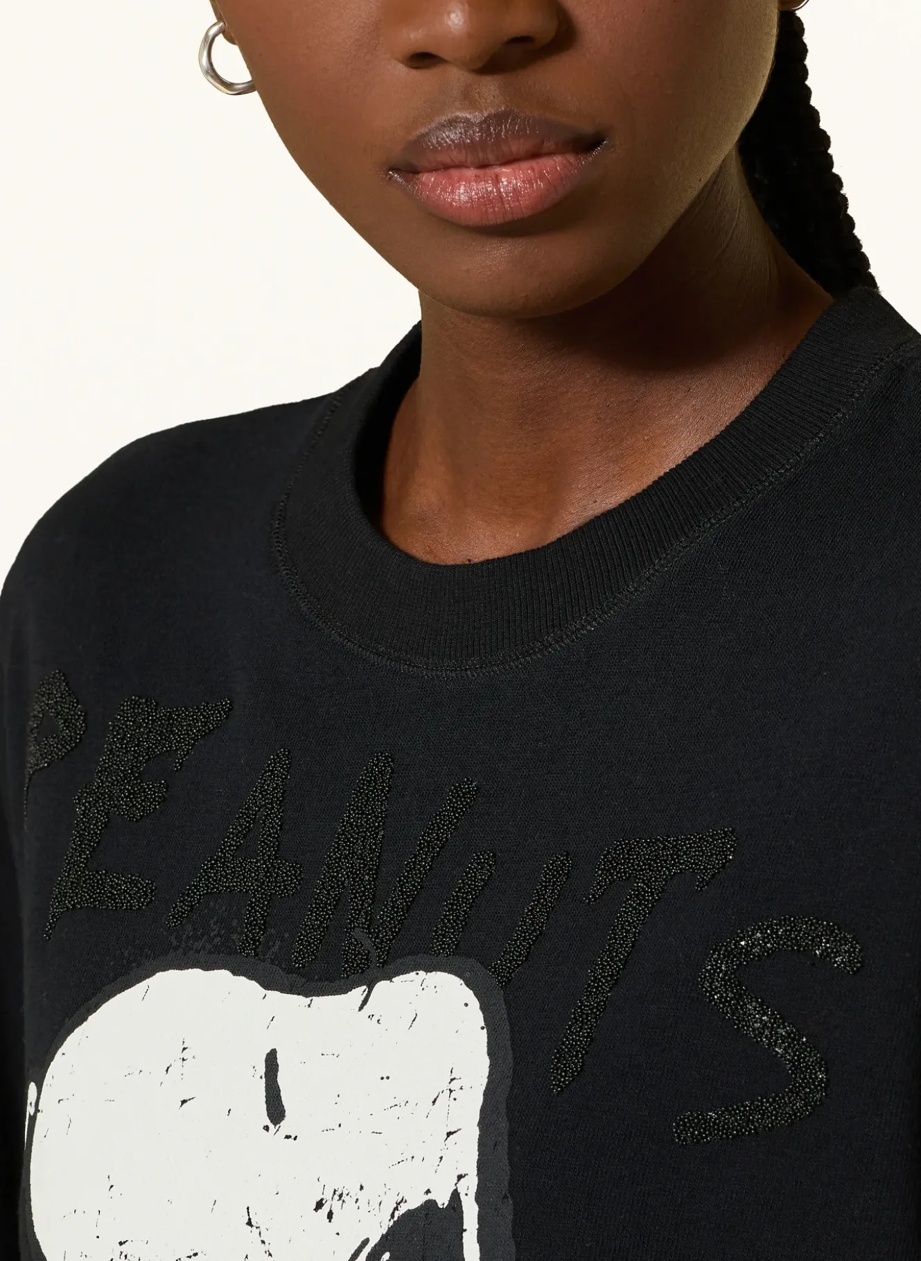 Sweatshirt mit 3/4-Arm