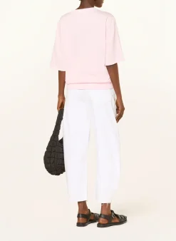 Sweatshirt mit 3/4-Arm und Schmucksteinen