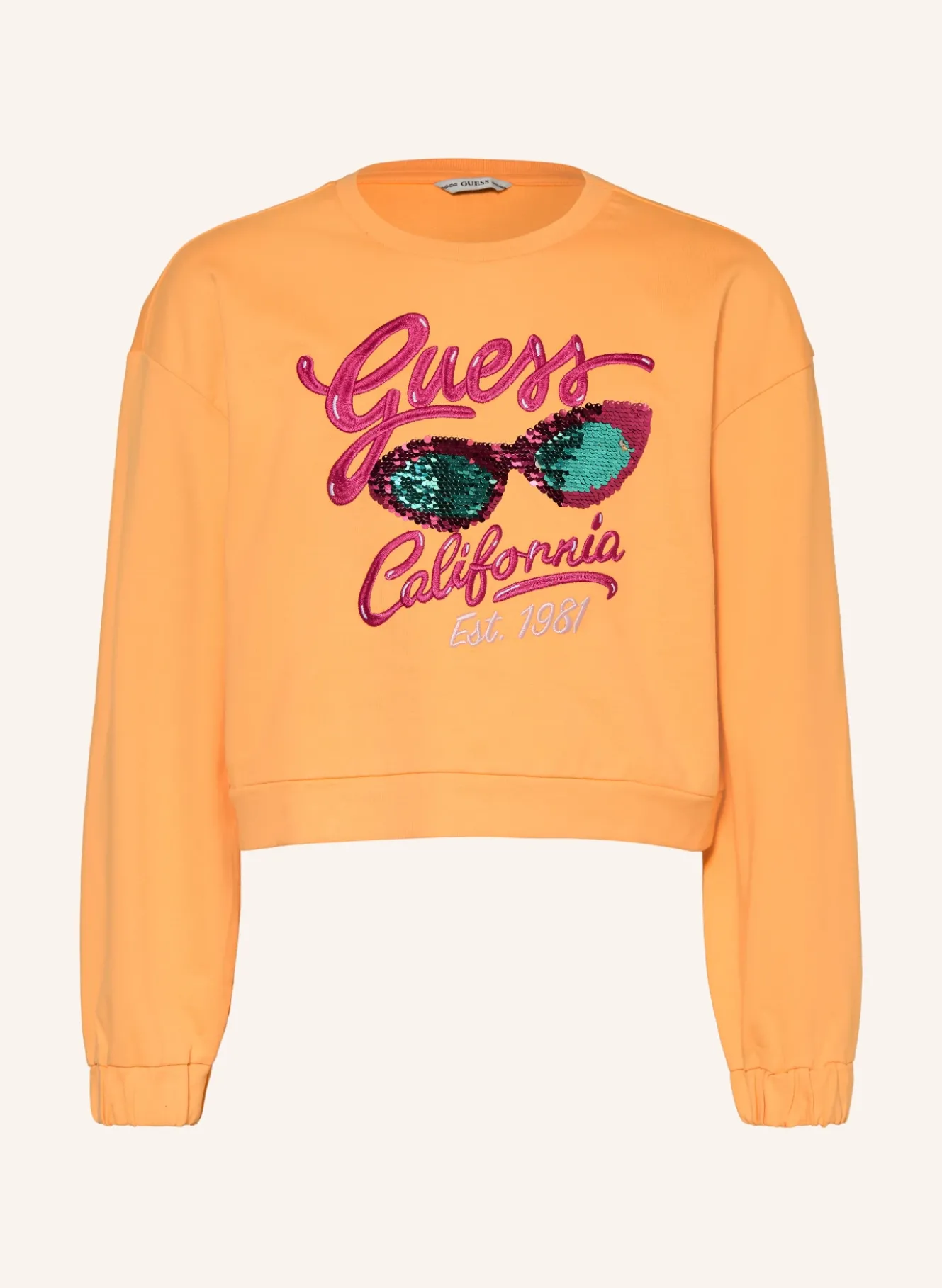 Sweatshirt mit Pailletten