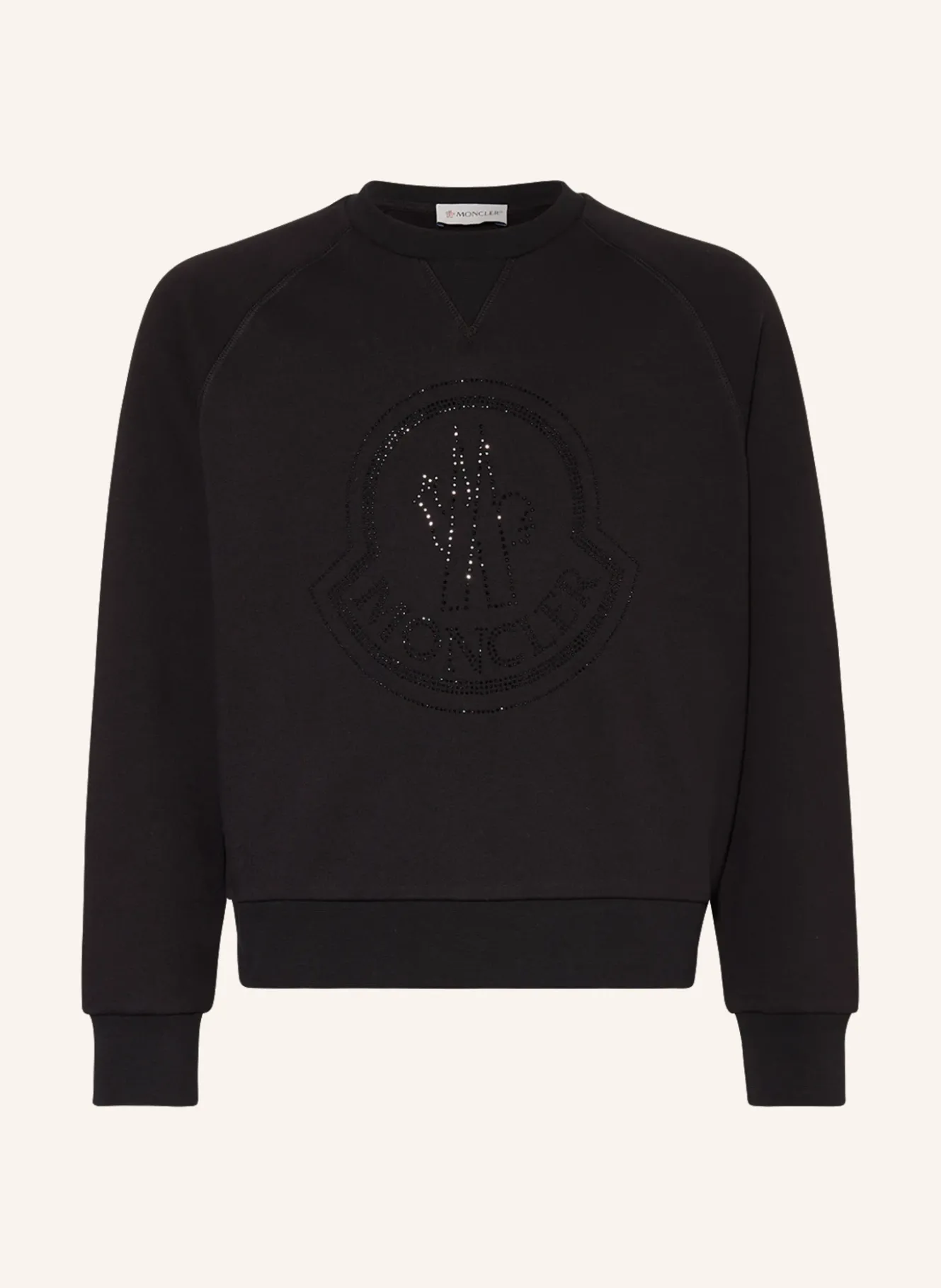 Sweatshirt mit Schmucksteinen