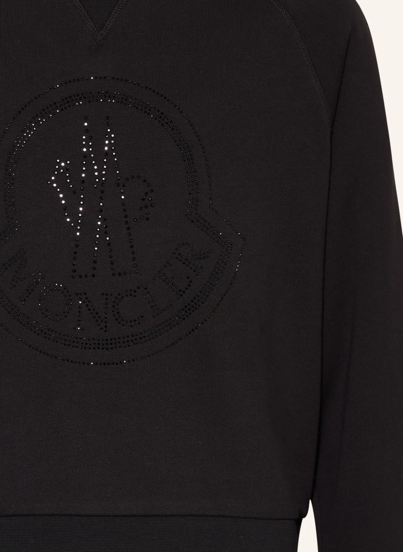 Sweatshirt mit Schmucksteinen