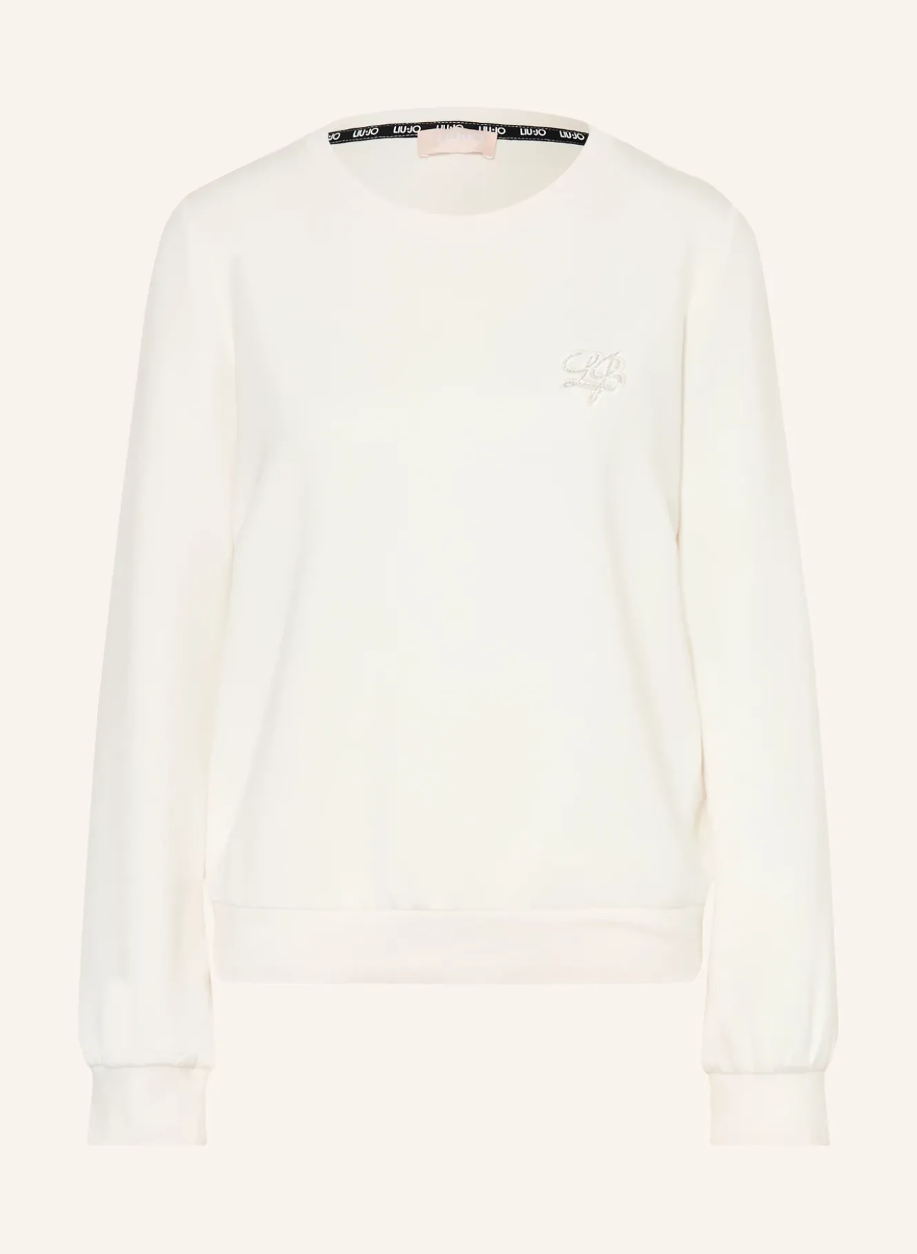 Sweatshirt mit Schmucksteinen