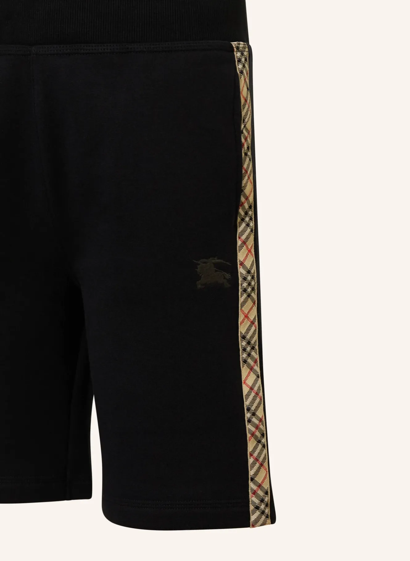 Sweatshorts mit Galonstreifen