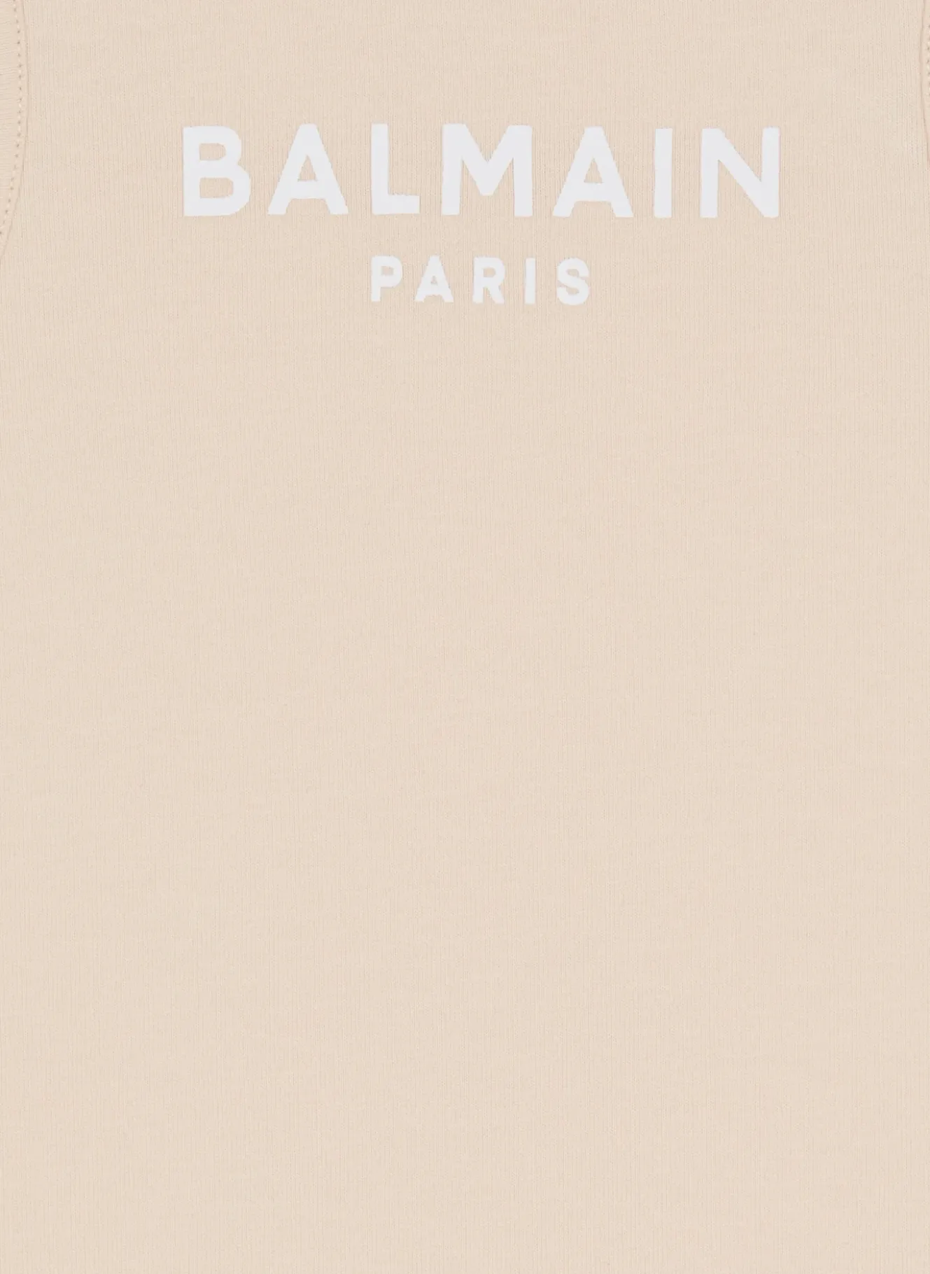 Tanktop mit Balmain Paris-Print