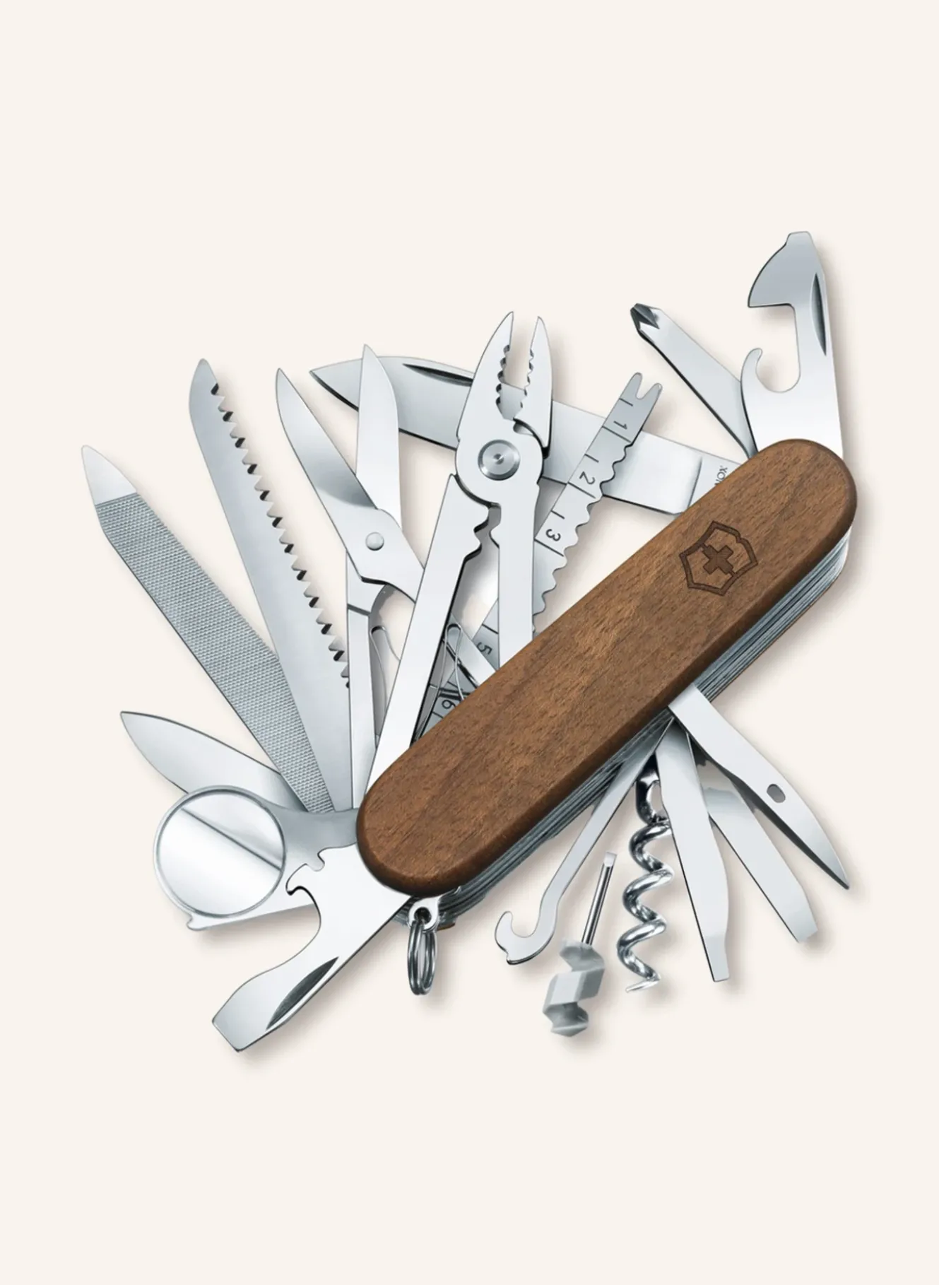Taschenmesser SWISS CHAMP WOOD
