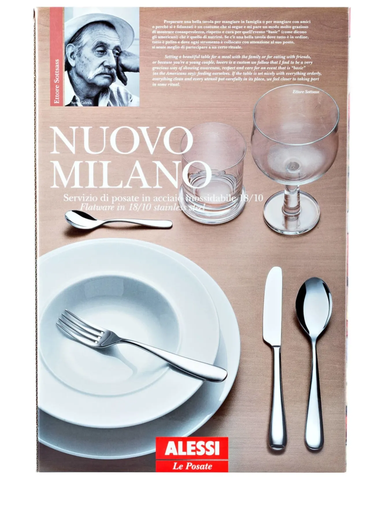 24-tlg. Besteckset NUOVO MILANO