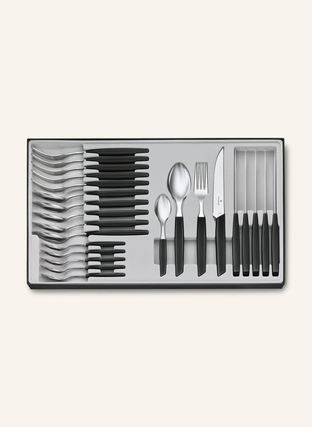 24-tlg. Besteck-Set SWISS MODERN