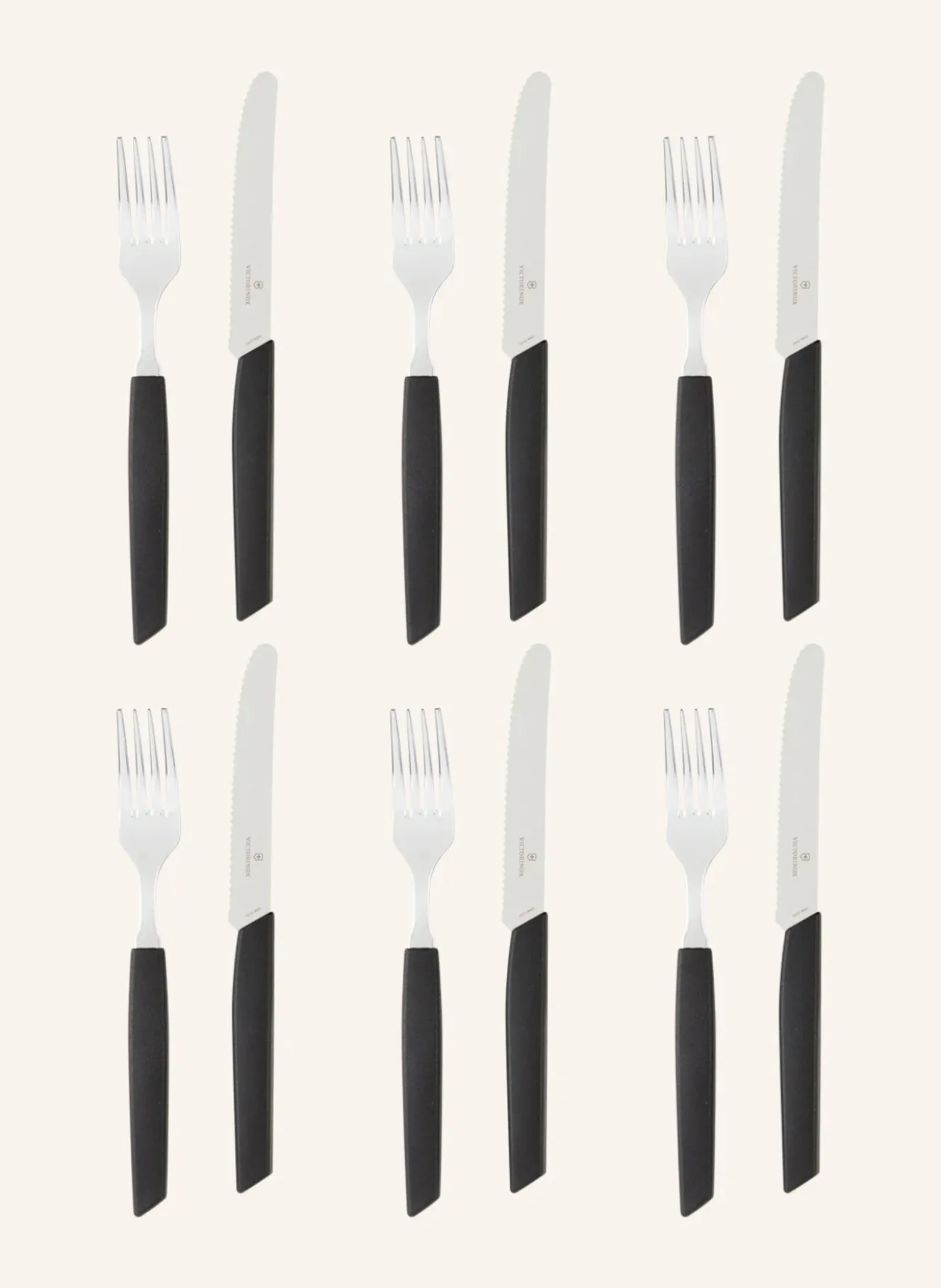 12-tlg. Besteck-Set SWISS MODERN
