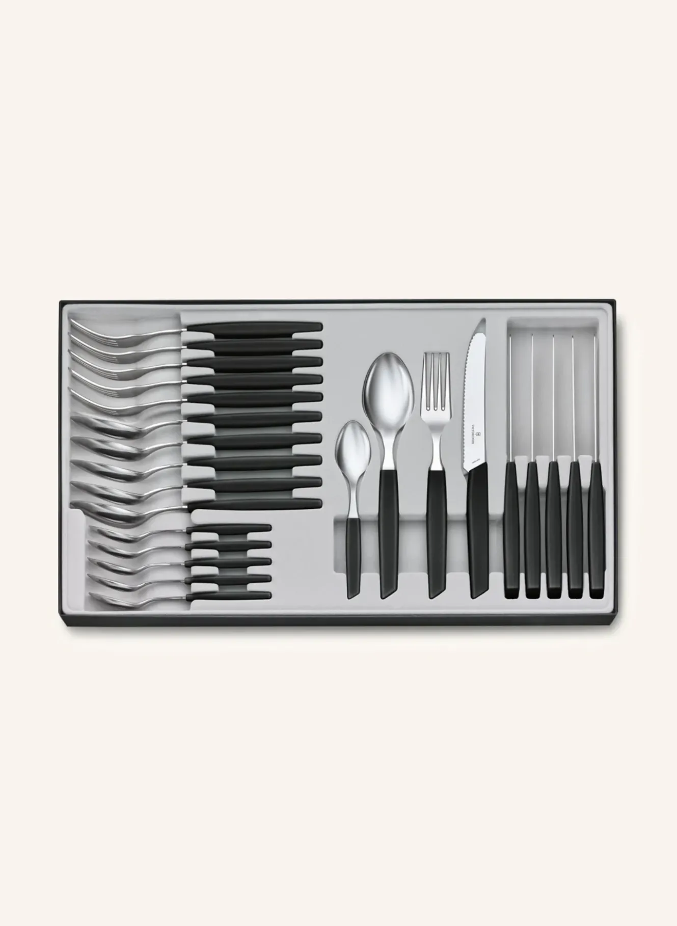 24-tlg. Besteck-Set SWISS MODERN