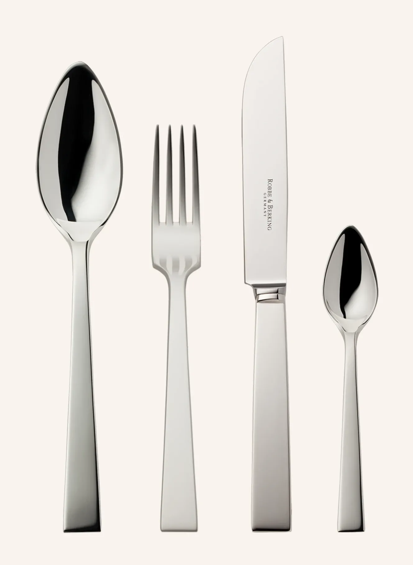 24-tlg. Besteckset THE BOX CREME RIVA