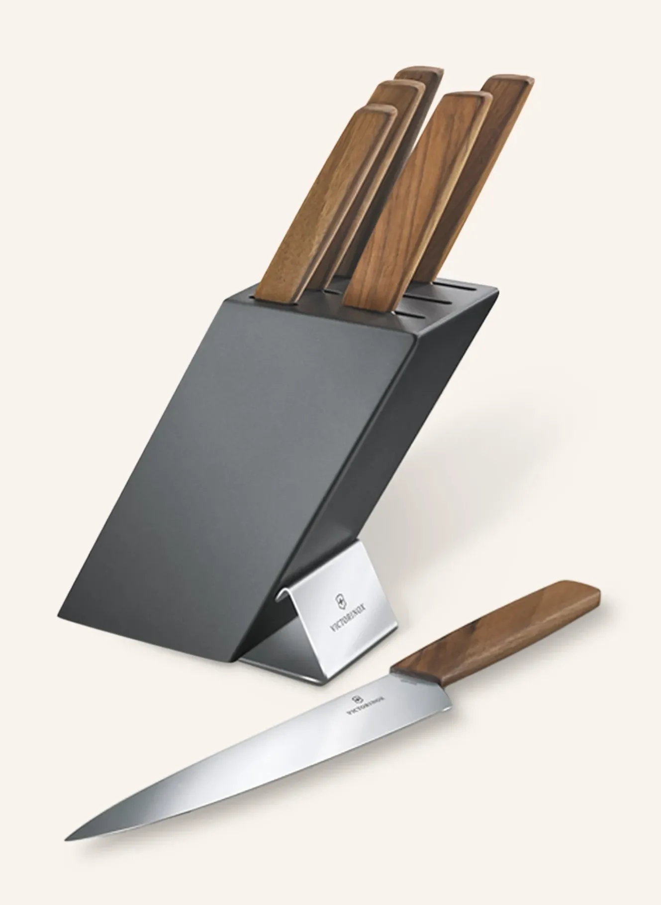 7-tlg. Messerblock SWISS MODERN