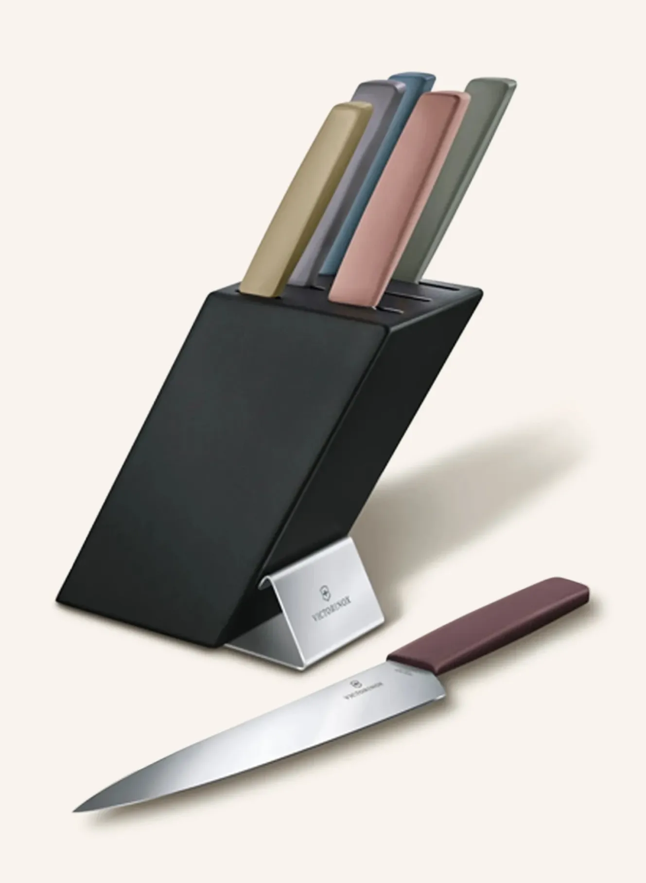 7-tlg. Messerblock SWISS MODERN