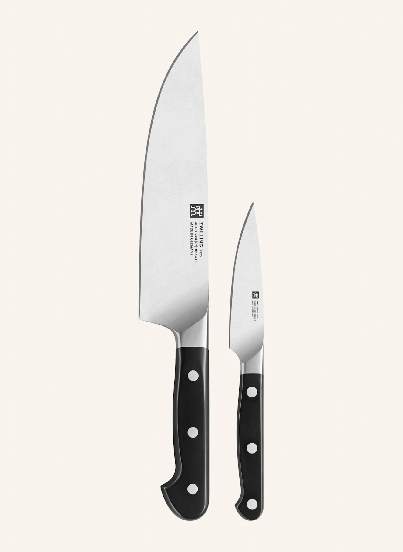2-tlg. Messer-Set PRO