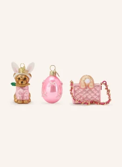 3-tlg. Set Dekoanhänger BUNNY MAKEOVER
