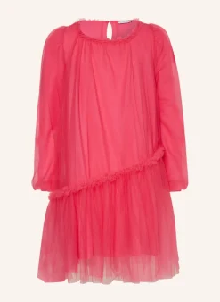 Tüllkleid mit Rüschen