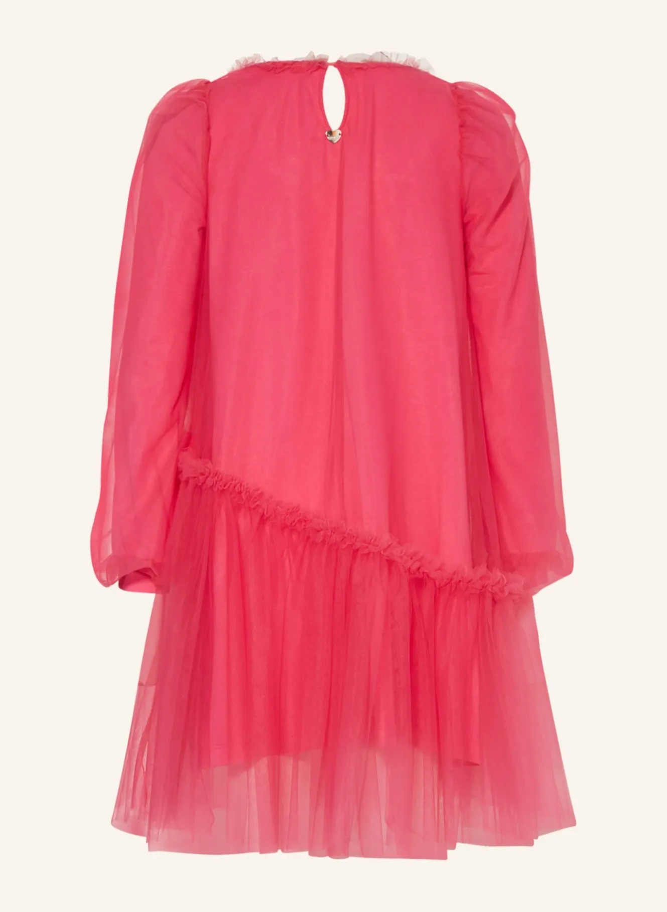 Tüllkleid mit Rüschen