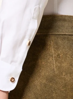 Trachtehemd Comfort Fit mit Stehkragen
