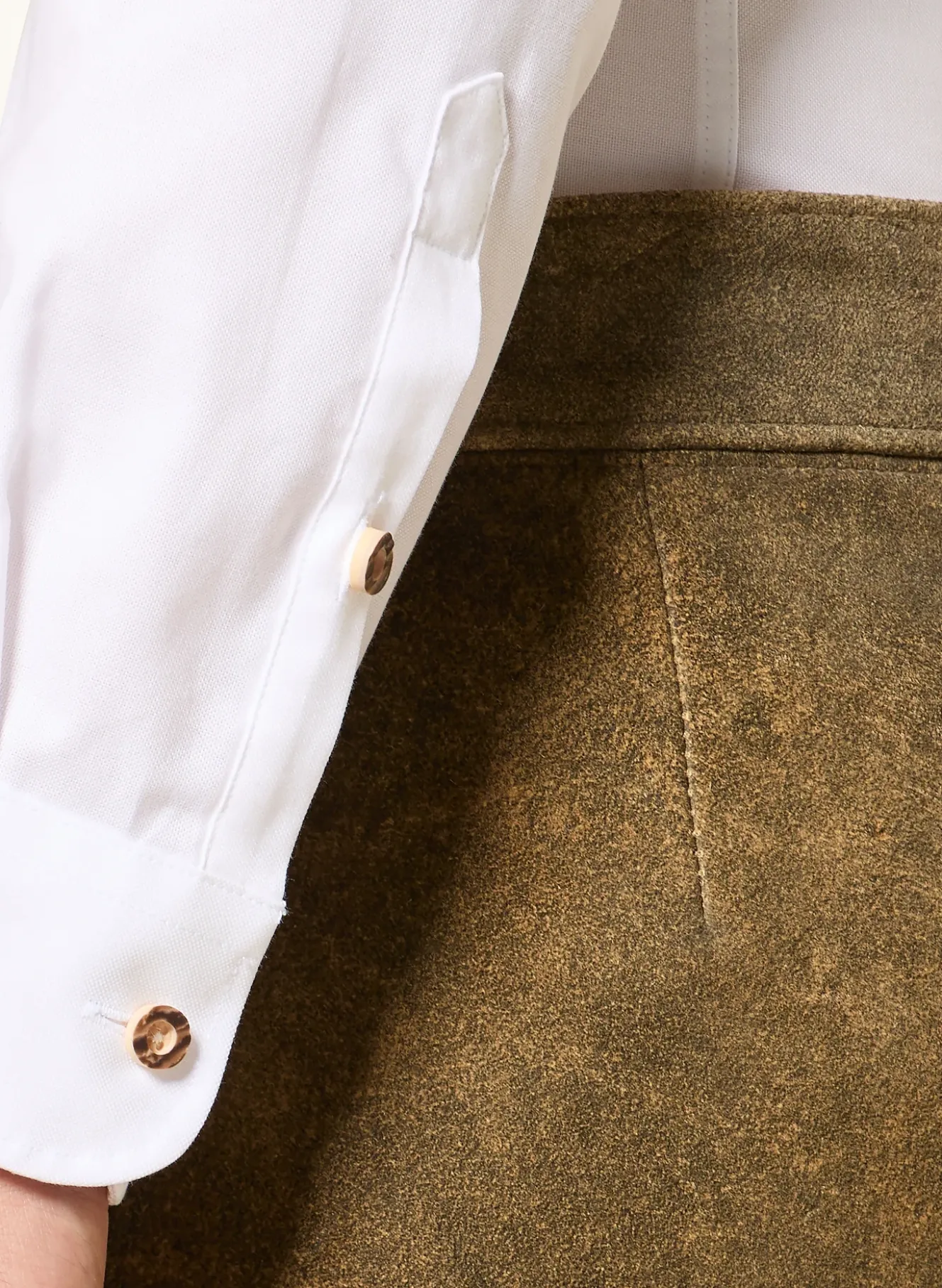 Trachtehemd Comfort Fit mit Stehkragen