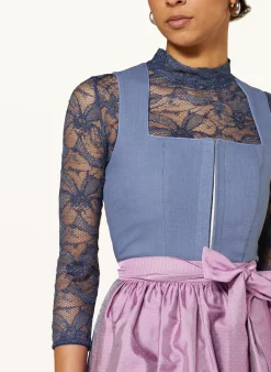 Trachtenbluse LINA aus Spitze mit 3/4-Arm