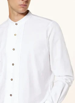 Trachtenhemd FIPS Slim Fit mit Stehkragen